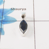 Labradorite Cut Stone Pendant – 925 Sterling Silver Minimal Elegant Pendant
