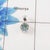 Blue Topaz Cut Stone Pendant – 925 Sterling Silver Minimal Elegant Pendant