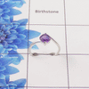 Natural Multi Stone Ring – 925 Sterling Silver Designer Ring