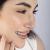 Silver Arrow Nose Pin