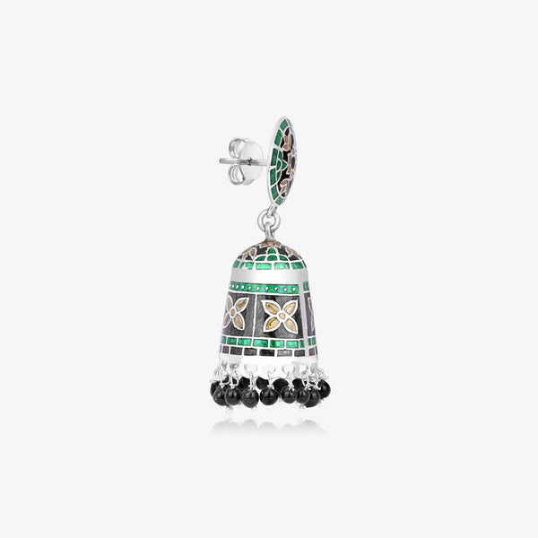 Regal Flower Jhumka