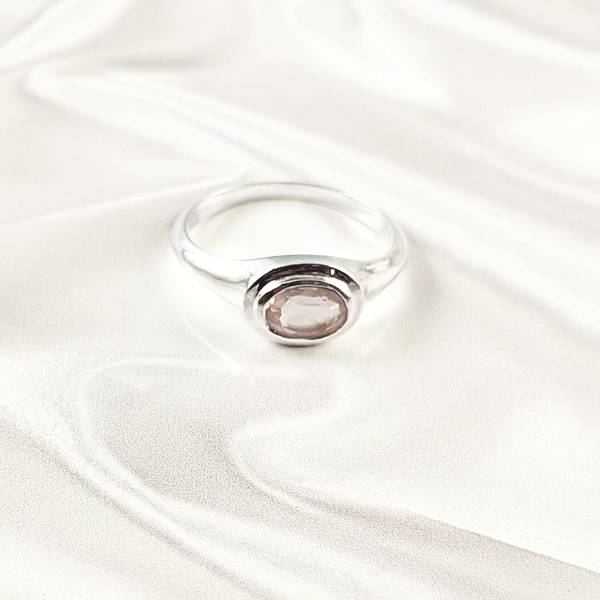 Multi Gemstone Ring in Solid 925 Sterling Silver, Lightweight Casting Ring, Handmade Statement Jewelry, A6DP03