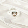 Multi Gemstone Ring in Solid 925 Sterling Silver, Lightweight Casting Ring, Handmade Statement Jewelry, A6DP03