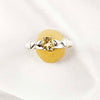 Multi Gemstone Silver Ring, Solid 925 Sterling Silver Casting Ring, Elegant Everyday Jewelry Band, A6DP07
