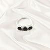 Multi Cut Gemstone Ring in Solid 925 Sterling Silver, Lightweight Casting Ring, Handmade Fine Jewelry, A6DP01