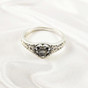 Multi Gemstone Ring in Solid 925 Sterling Silver, Colorful Stone Lightweight Casting Jewelry, A6DP18