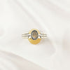 Multi Gemstone Ring in 925 Sterling Silver, Multi Cut Stone Lightweight Casting Ring, Colorful Elegant Jewelry, A6DP16