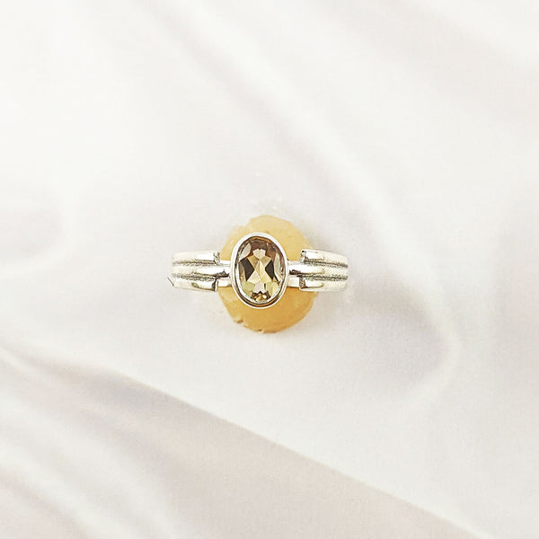 Multi Gemstone Ring in 925 Sterling Silver, Multi Cut Stone Lightweight Casting Ring, Colorful Elegant Jewelry, A6DP16