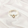 Multi Gemstone Ring in 925 Sterling Silver, Multi Cut Stone Lightweight Casting Ring, Colorful Elegant Jewelry, A6DP16
