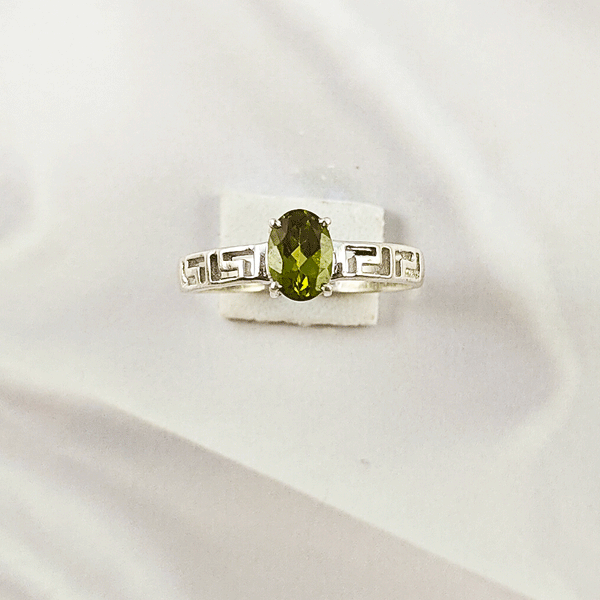 Multi Gemstone Ring in Solid 925 Sterling Silver, Colorful Stone Artistic Style Ring, Lightweight Jewelry, A6DP26