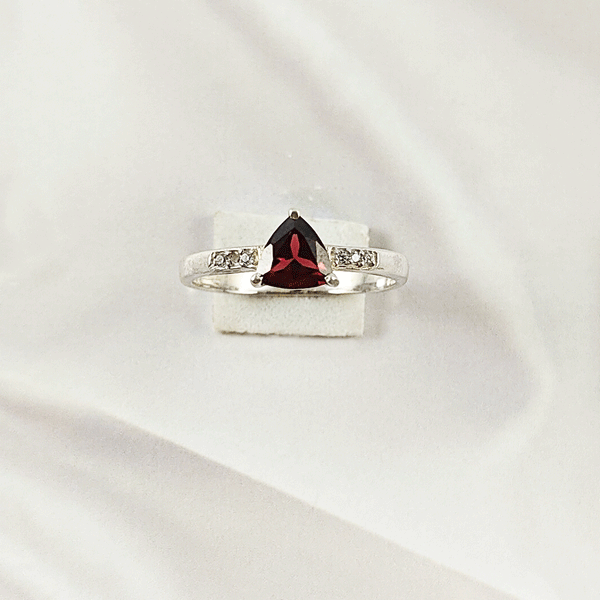 Multi Gemstone Ring in Solid 925 Sterling Silver, Colorful Stone Timeless Style Ring, Lightweight Jewelry, A6DP29