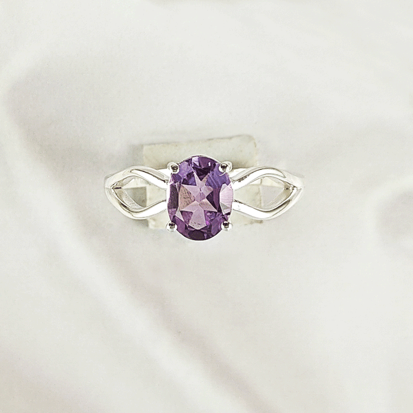 Multi Gemstone Ring in Solid 925 Sterling Silver, Colorful Stone Modern Ring, Lightweight Designer Jewelry, A6NP39
