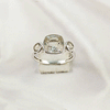 Multi Gemstone Ring in Solid 925 Sterling Silver, Vibrant Mixed Stone Ring, Lightweight Designer Jewelry, A6NP37