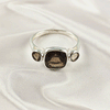 Multi Gemstone Ring in Solid 925 Sterling Silver, Vibrant Mixed Stone Ring, Lightweight Designer Jewelry, A6NP37