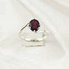 Multi Gemstone Ring in Solid 925 Sterling Silver, Vibrant Stone Contemporary Design, Lightweight Jewelry, A6NP41