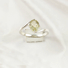 Multi Gemstone Ring in Solid 925 Sterling Silver, Vibrant Stone Contemporary Design, Lightweight Jewelry, A6NP41