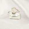 Mix Gemstone Ring in Solid 925 Sterling Silver, Colorful Stone Unique Design, Lightweight Fashion Jewelry, A6NP42