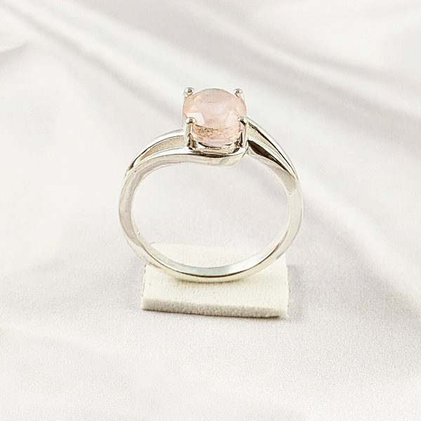 Mix Gemstone Ring in Solid 925 Sterling Silver, Colorful Stone Unique Design, Lightweight Fashion Jewelry, A6NP42