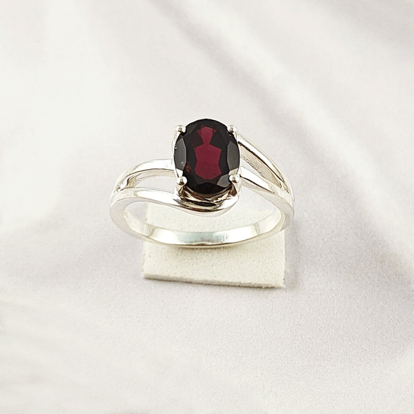 Mix Gemstone Ring in Solid 925 Sterling Silver, Colorful Stone Unique Design, Lightweight Fashion Jewelry, A6NP42