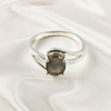 Mix Gemstone Ring in Solid 925 Sterling Silver, Colorful Stone Unique Design, Lightweight Fashion Jewelry, A6NP42
