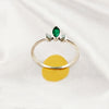 Multi Gemstone Ring in Solid 925 Sterling Silver, Vibrant Stone Unique Design, Lightweight Fashion Jewelry, A6NP54