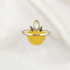 Multi Gemstone Ring in Solid 925 Sterling Silver, Vibrant Stone Unique Design, Lightweight Fashion Jewelry, A6NP54