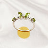 Mixed Gemstone Ring in Solid 925 Sterling Silver, Unique Stone Combination, Lightweight Fashion Jewelry, A6NP56
