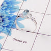 7 Stone Gemstone Ring | Sterling Silver Multi Stone Ring | Casting Jewelry
