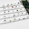 Wholesale Natural Gemstone Rings Set – 30 PCS Retailer Starter Pack | Solid 925 Sterling Silver Jewelry | Assorted Birthstone Rings- EWRL001