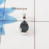Labradorite Cut Stone Pendant – 925 Sterling Silver Minimal Elegant Pendant