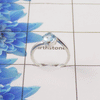 Natural Cut Stone Ring – 925 Sterling Silver Square Cut Minimal Ring