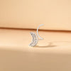 Crescent Glow Nose Pin
