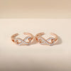 Stone Infinity Toe Ring