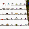 Wholesale Gemstone Rings Pack (30 PCS) | Sterling Silver