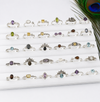 Wholesale Gemstone Rings Pack (30 PCS) | Sterling Silver