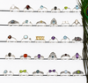 Gemstone Rings Starter Pack 30PCS | Sterling Silver