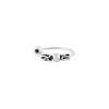 Oxidised motif Nose Ring