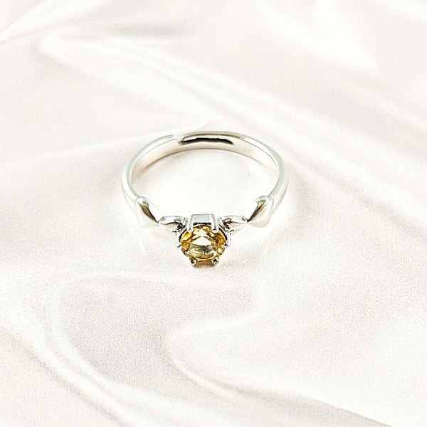 Multi Gemstone Silver Ring, Solid 925 Sterling Silver Casting Ring, Elegant Everyday Jewelry Band, A6DP07