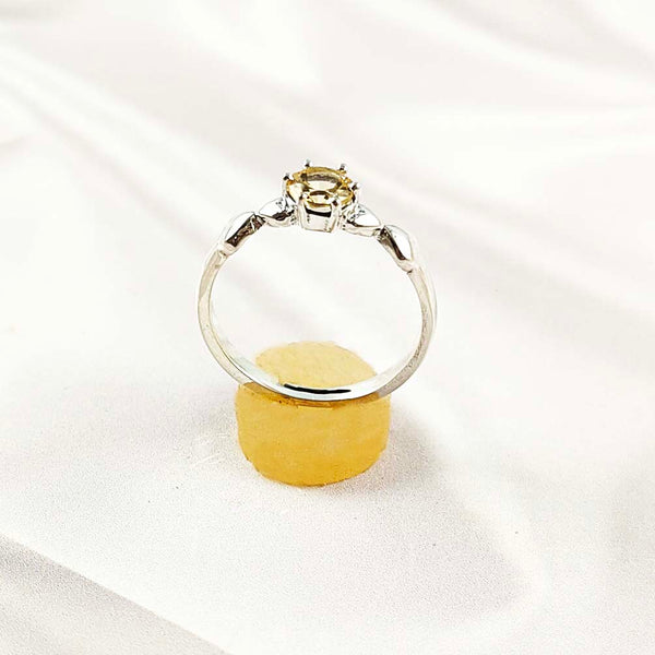 Multi Gemstone Silver Ring, Solid 925 Sterling Silver Casting Ring, Elegant Everyday Jewelry Band, A6DP07