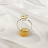 Multi Gemstone Ring in Solid 925 Sterling Silver, Lightweight Casting Ring, Handmade Elegant Jewelry A6DP05
