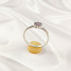 Multi Stone Sterling Silver Ring, Lightweight Casting Design, Vibrant Gemstone Jewelry Band, A6DP09