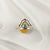 Multi Gemstone Silver Ring, 925 Sterling Lightweight Casting Band, Colorful Jewelry Piece, A6DP10
