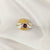 Multi Gemstone Ring, 925 Sterling Silver Lightweight Band, Colorful Modern Jewelry, A6DP11