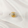 Multi Gemstone Ring, 925 Sterling Silver Lightweight Band, Colorful Modern Jewelry, A6DP11
