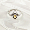 Multi Cut Gemstone Ring in 925 Sterling Silver, Lightweight Casting Band, Colorful Multi Stone Elegant Jewelry, A6DP17