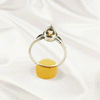 Multi Cut Gemstone Ring in 925 Sterling Silver, Lightweight Casting Band, Colorful Multi Stone Elegant Jewelry, A6DP17