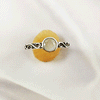 Multi Gemstone Ring in Solid 925 Sterling Silver, Colorful Stone Statement Ring, Lightweight Elegant Jewelry, A6DP20