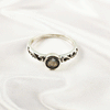 Multi Gemstone Ring in Solid 925 Sterling Silver, Colorful Stone Statement Ring, Lightweight Elegant Jewelry, A6DP20