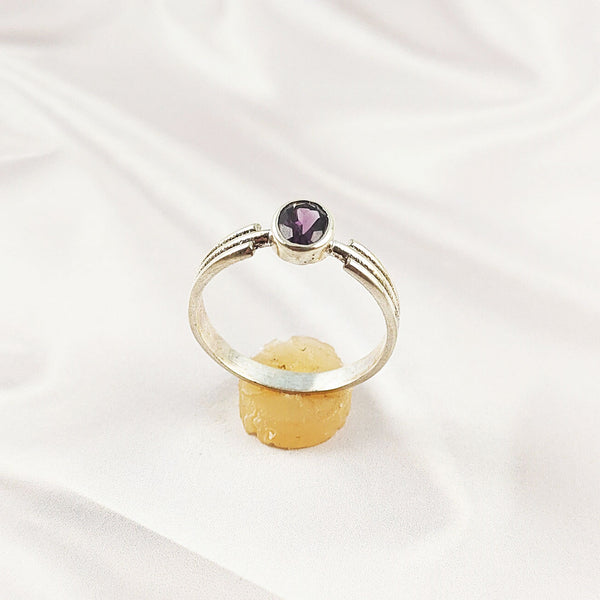 Multi Gemstone Ring in 925 Sterling Silver, Multi Cut Stone Lightweight Casting Ring, Colorful Elegant Jewelry, A6DP16