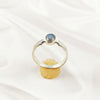 Multi Gemstone Ring in 925 Sterling Silver, Multi Cut Stone Lightweight Casting Ring, Colorful Elegant Jewelry, A6DP16